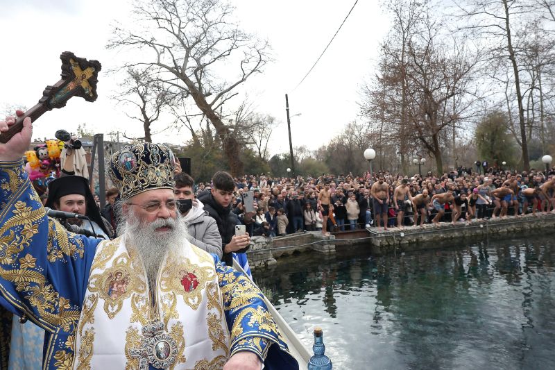 Τα Άγια Θεοφάνεια στην Ιερά Μητρόπολη Δράμας
